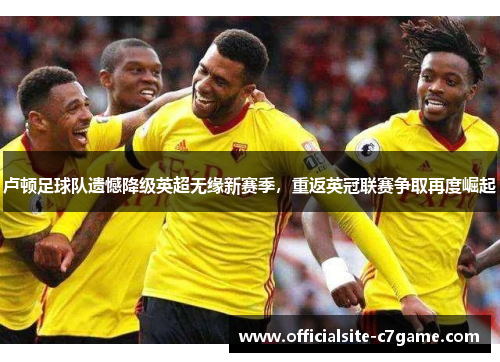 卢顿足球队遗憾降级英超无缘新赛季，重返英冠联赛争取再度崛起